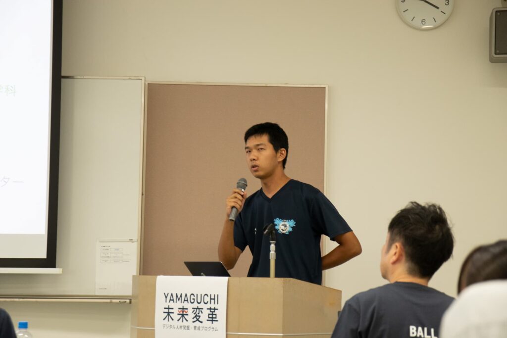 メンター挨拶の様子