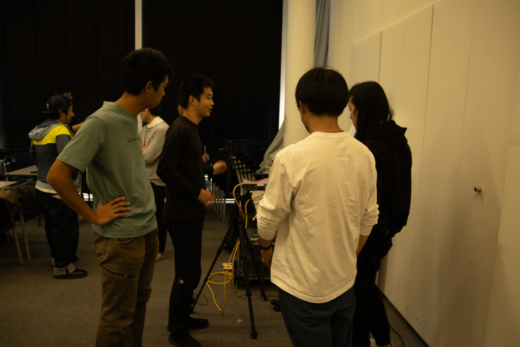 各プロジェクトのデモの様子