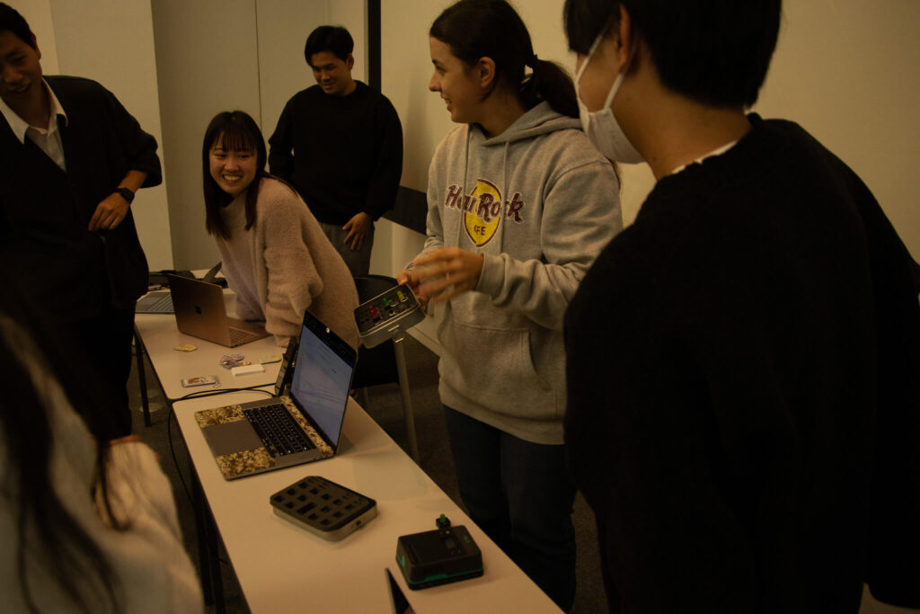 各プロジェクトのデモの様子