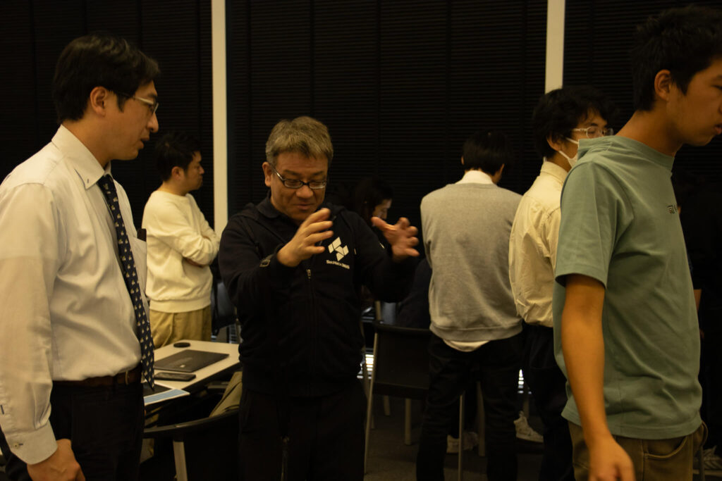 各プロジェクトのデモの様子