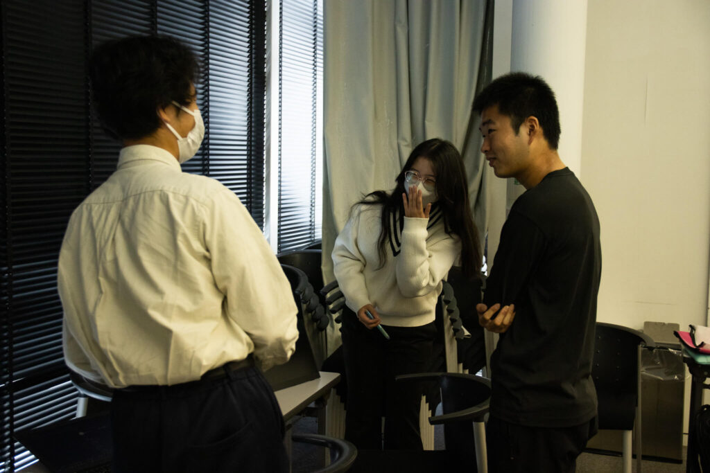 各プロジェクトのデモの様子