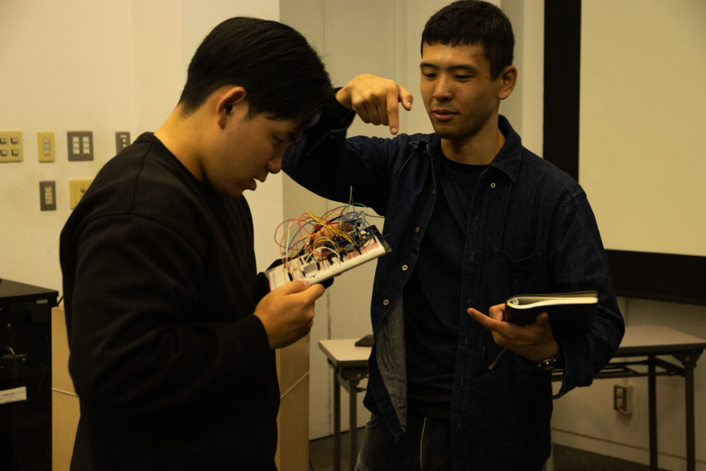 各プロジェクトのデモの様子