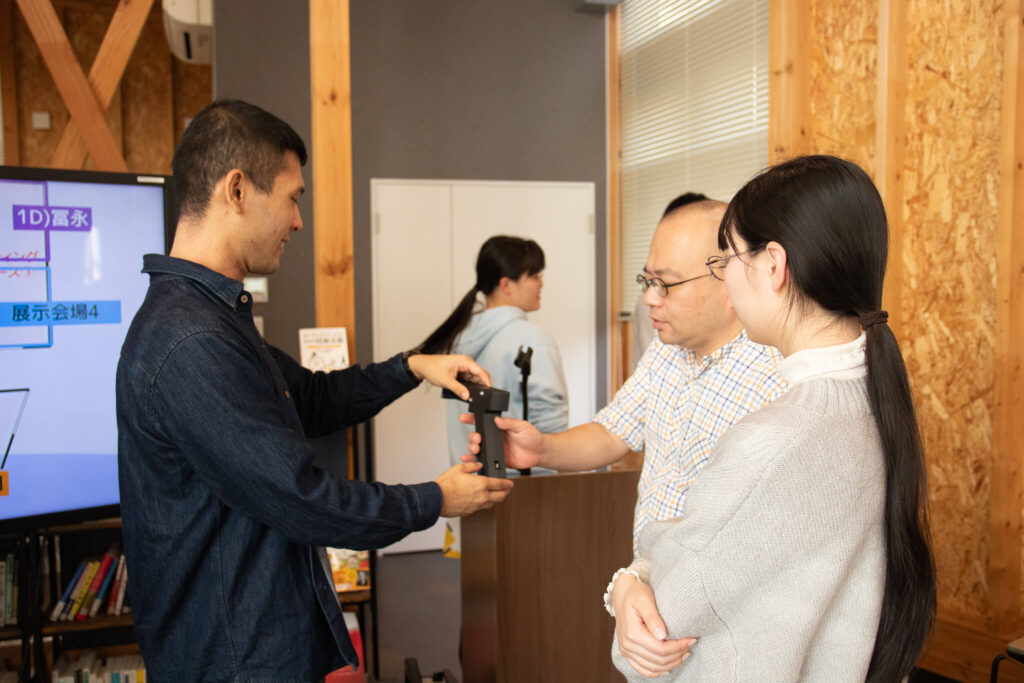 1巡目グループの展示会の様子