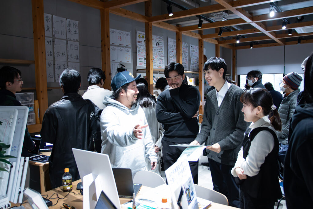 各プロジェクトの展示の様子