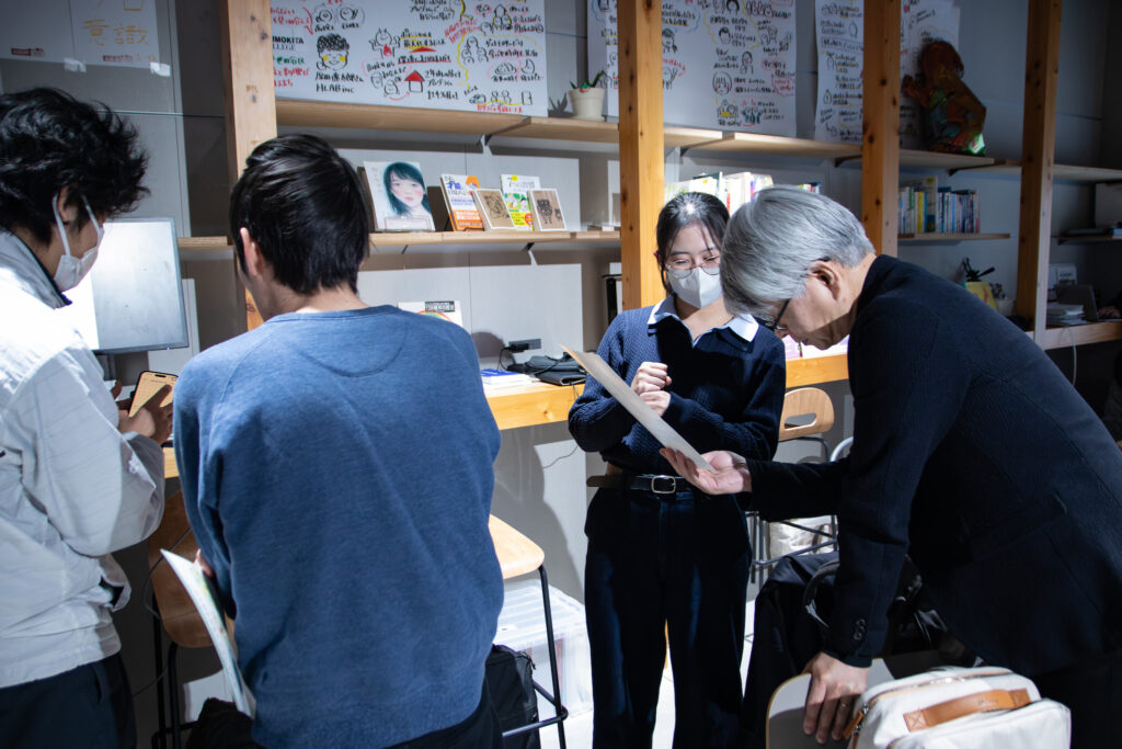 各プロジェクトの展示の様子